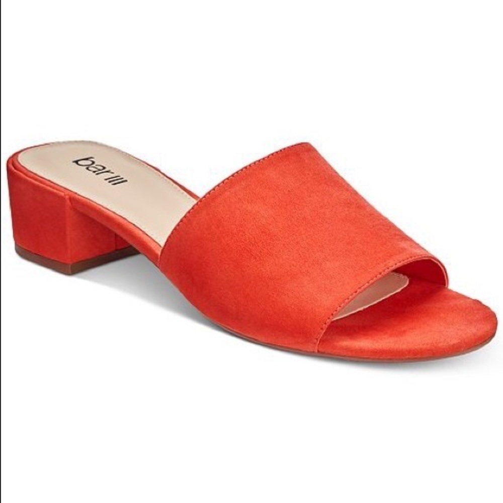 Bar III Heeled Mules
